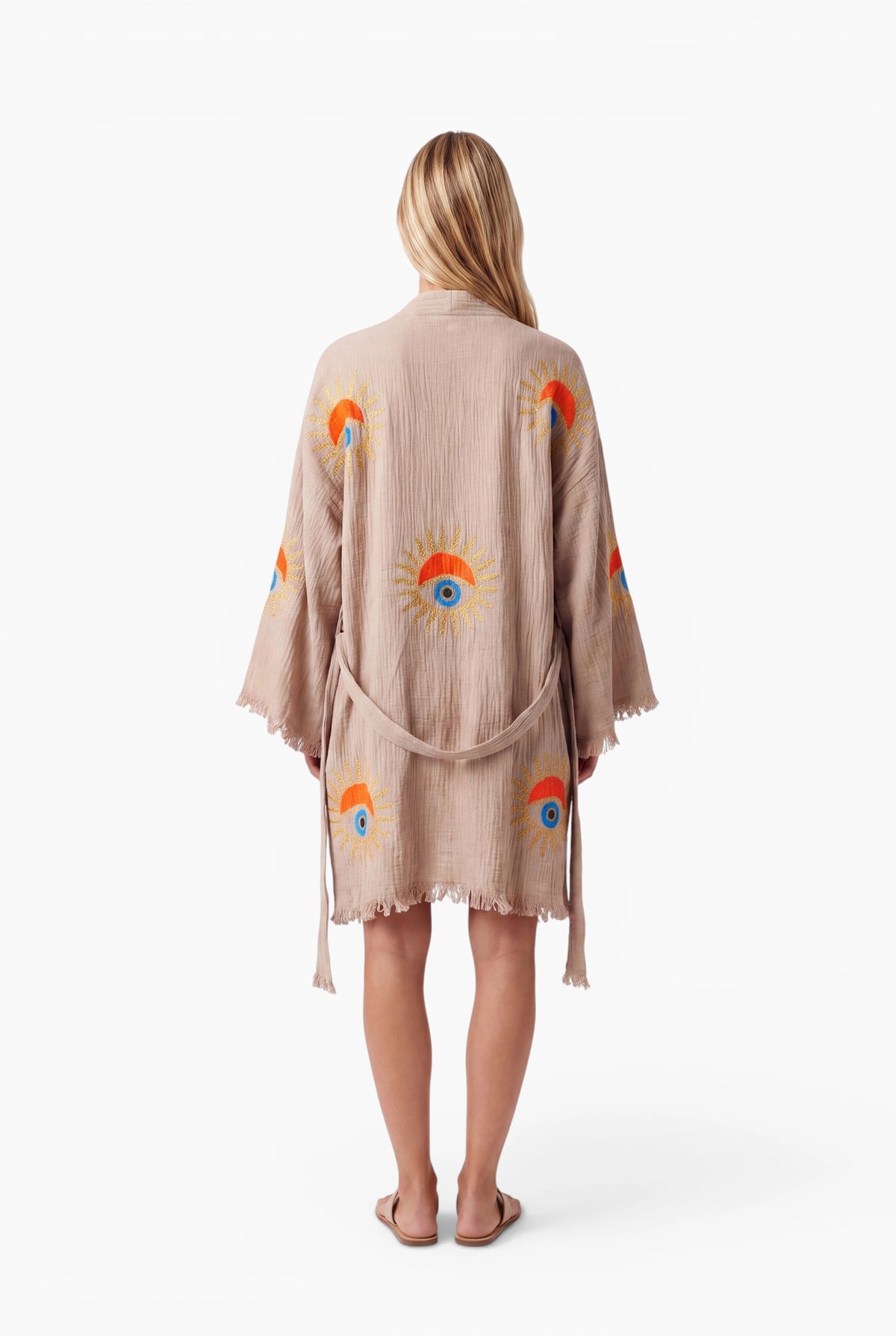 Short Sand Sunrise Nazar Kimono