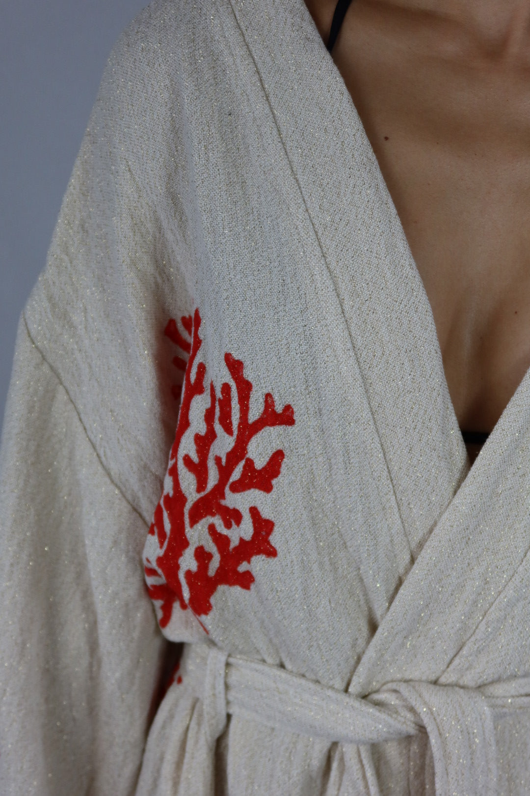 Coral Kimono