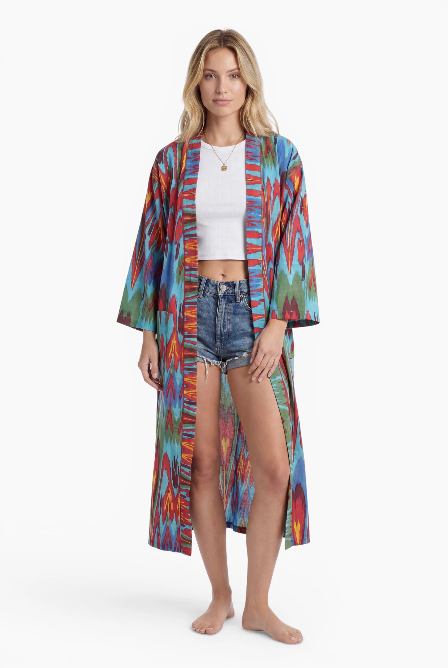 Ikat Kimono