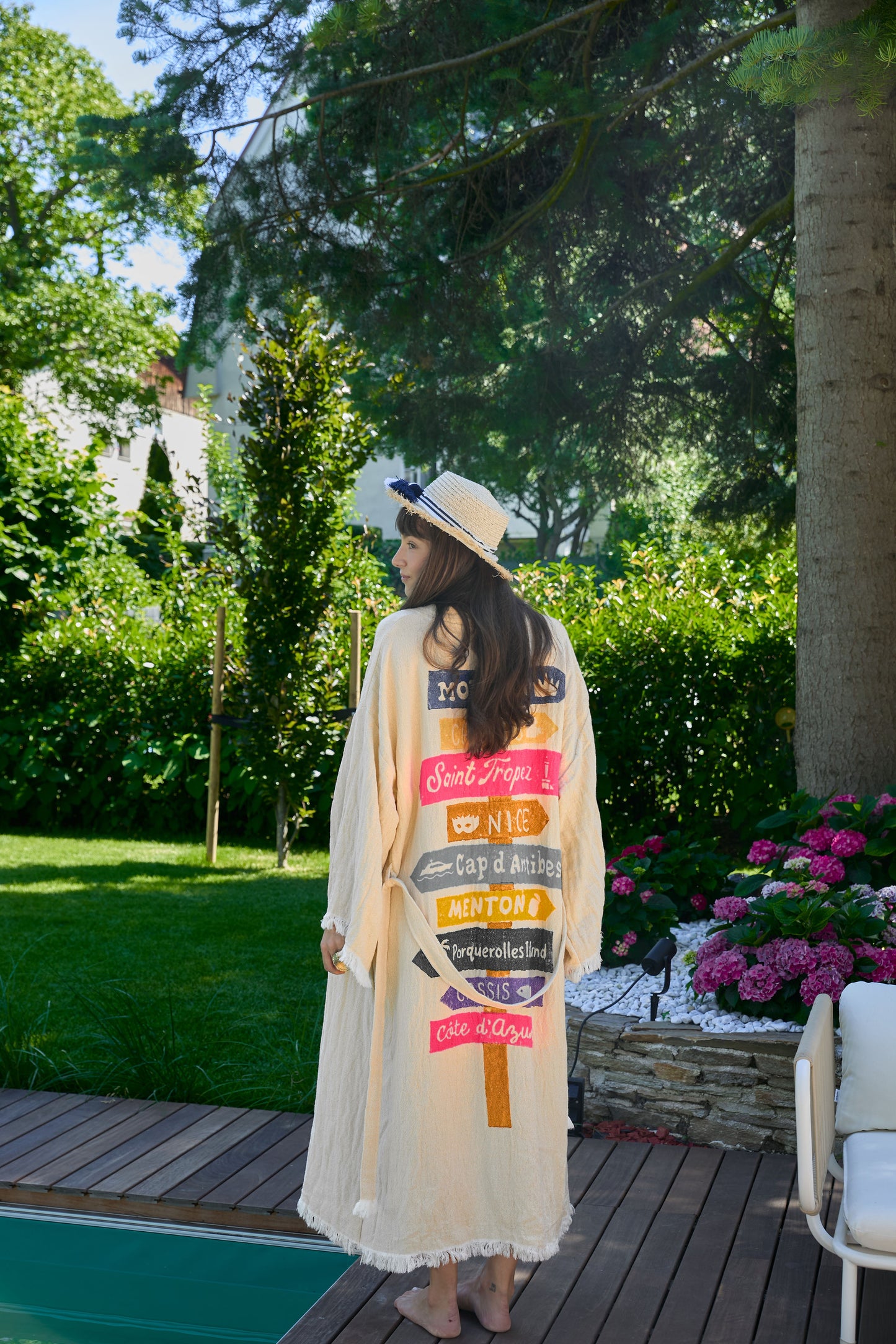 Côte d'Azur Kimono