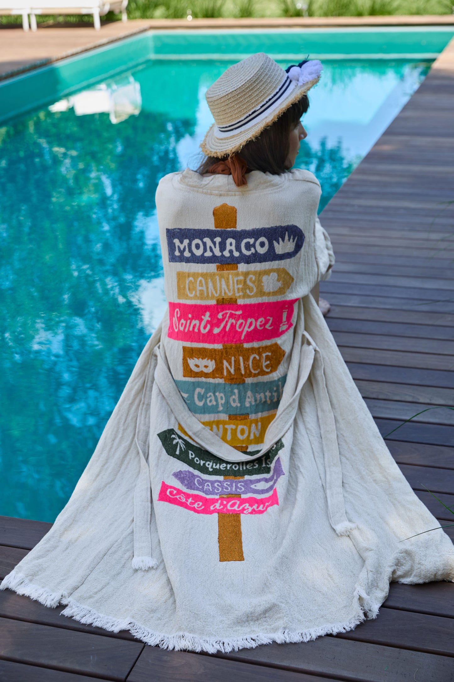 Côte d'Azur Kimono