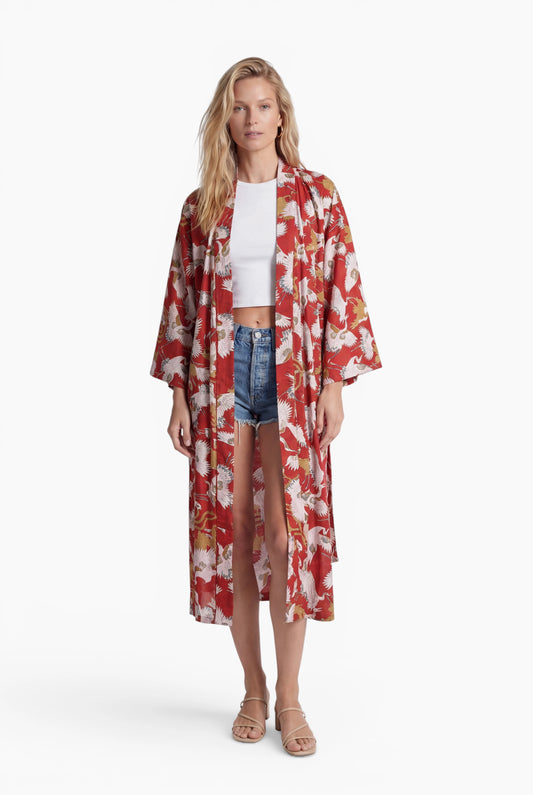 Kranich Kimono