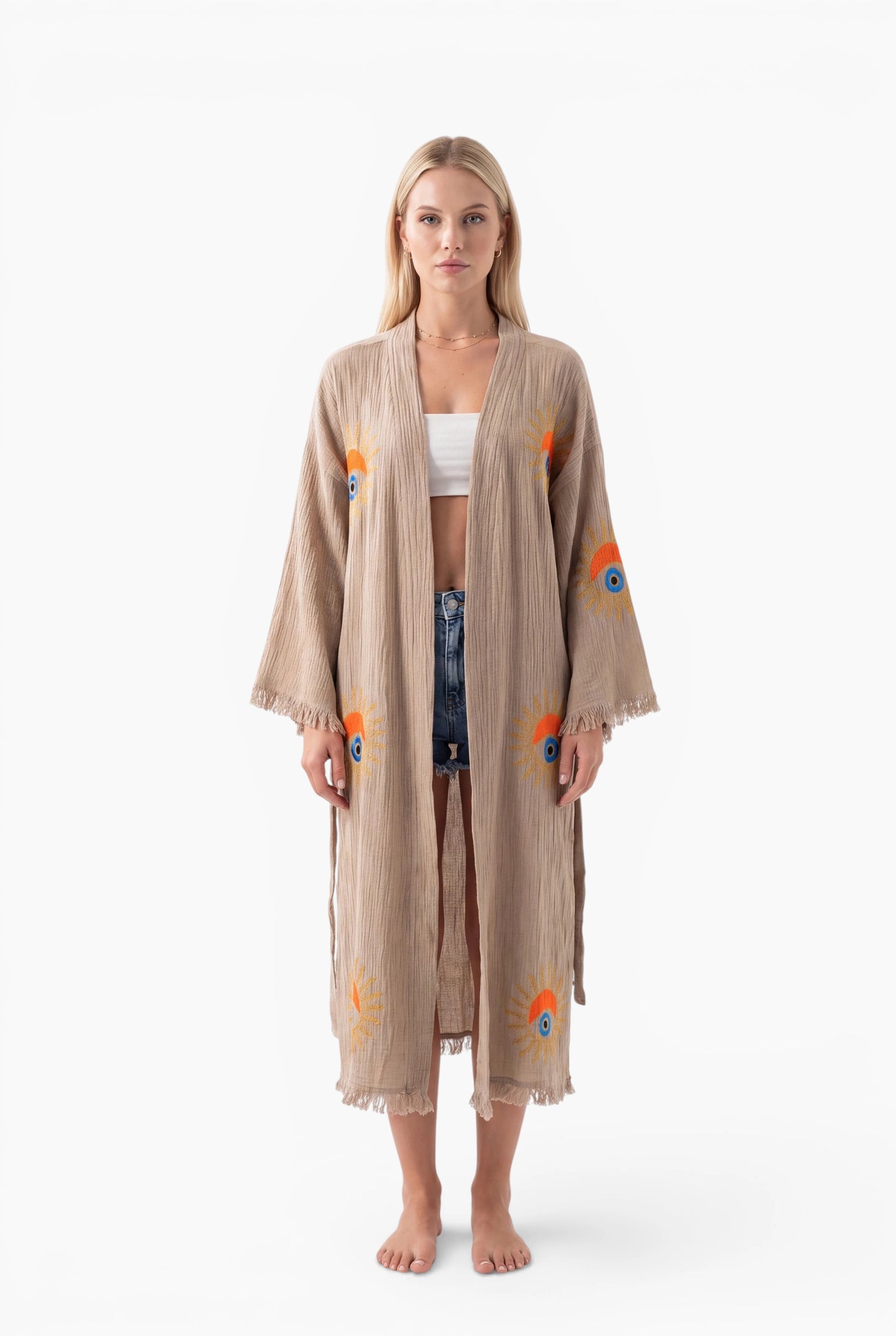 Sand Sunrise Nazar Kimono