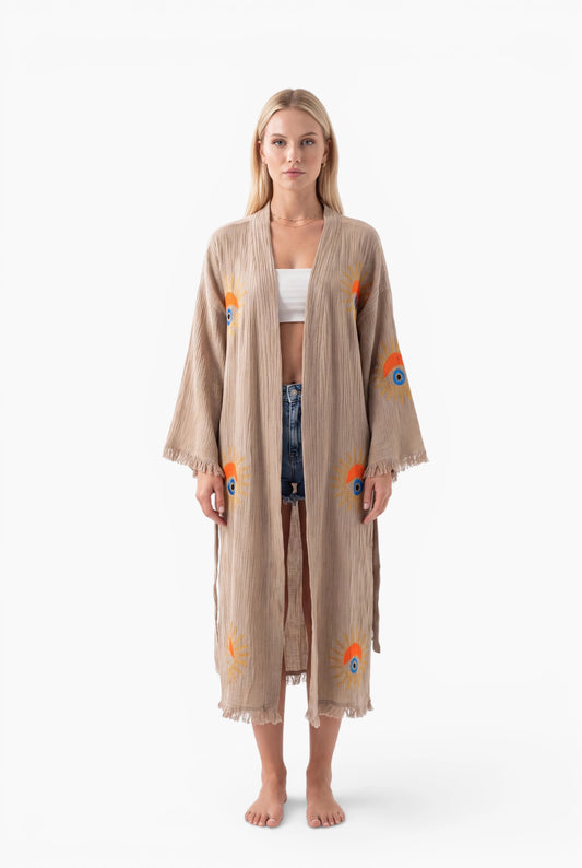 Sand Sunrise Nazar Kimono