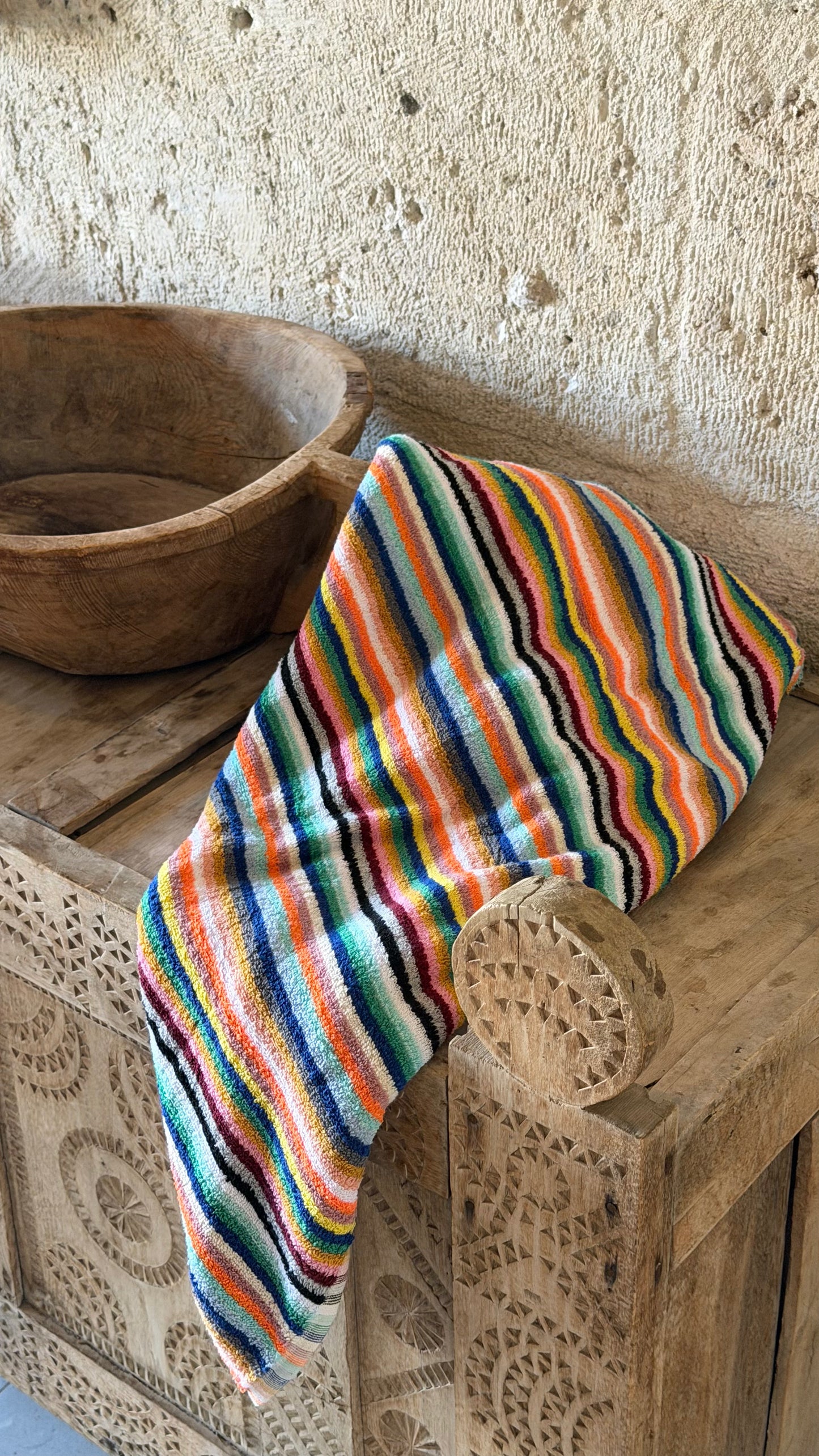 Striped towel