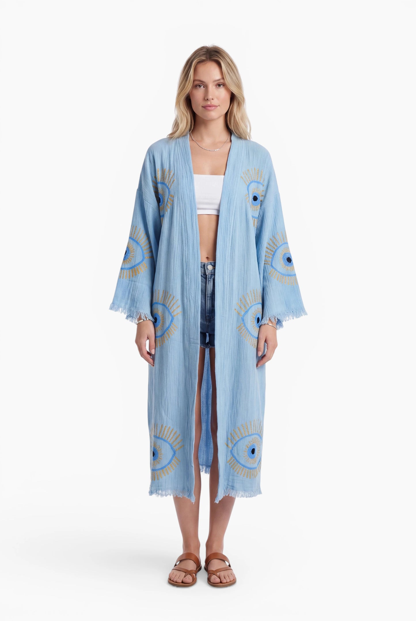 Sky Nazar Kimono