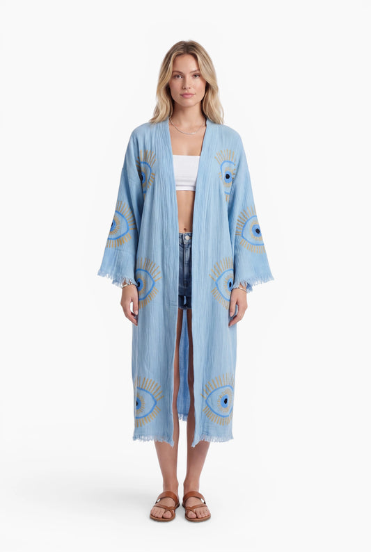 Sky Nazar Kimono