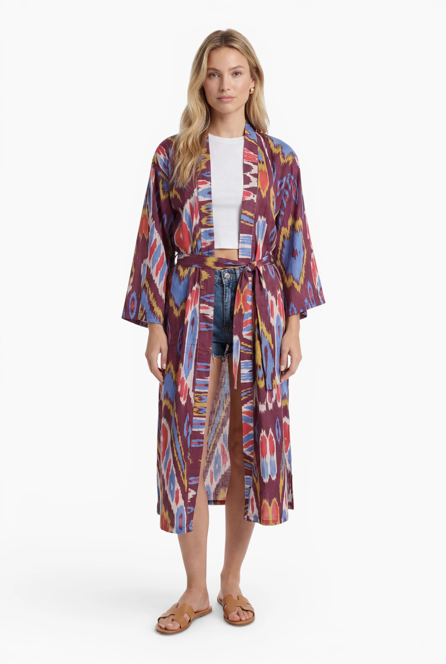 Ikat Kimono