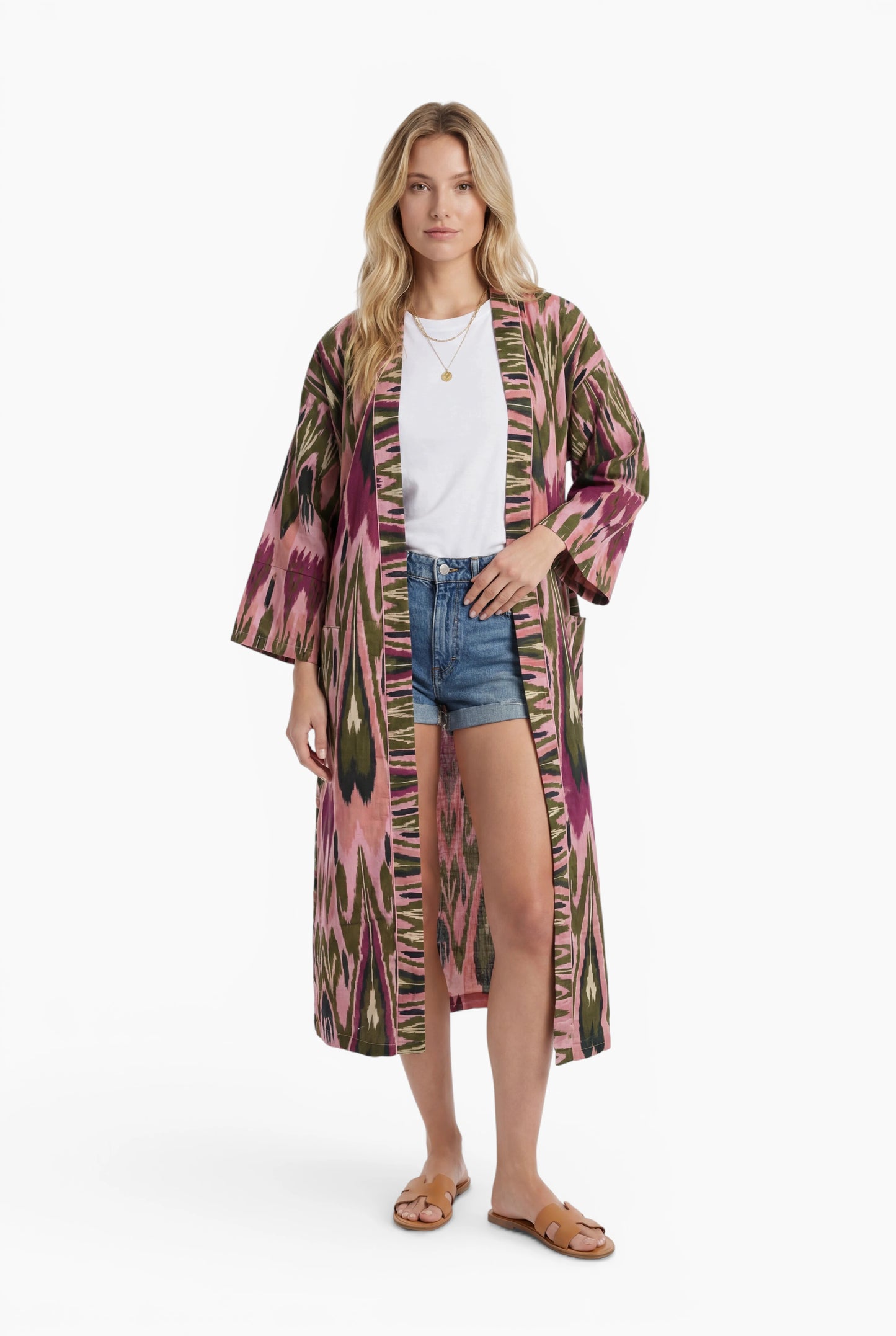 Ikat Kimono