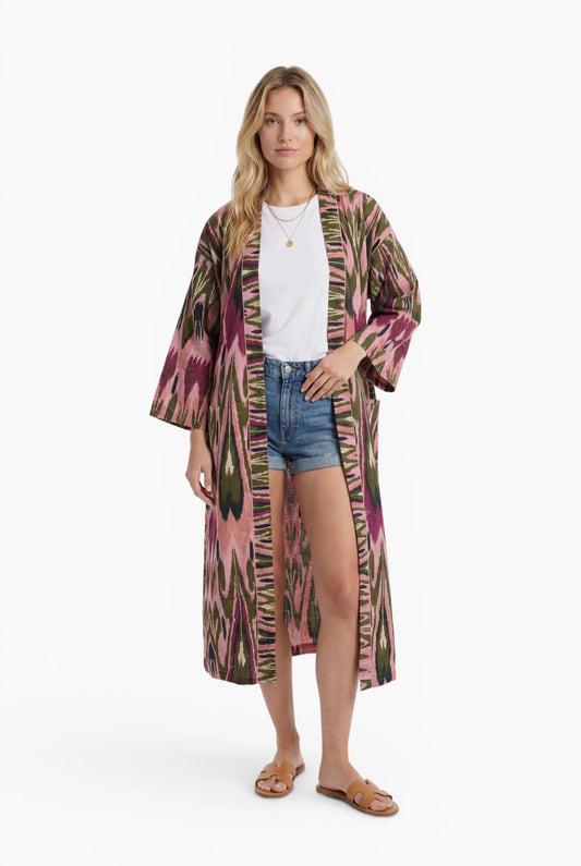 Ikat Kimono